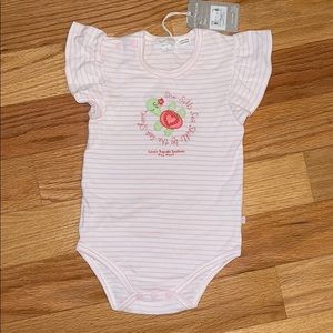 NWT Striped Baby Onsie